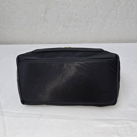 Coach Hamptons Weekend Black Nylon Small Top Handle Zip Pouch Baguette - Picture 10 of 10